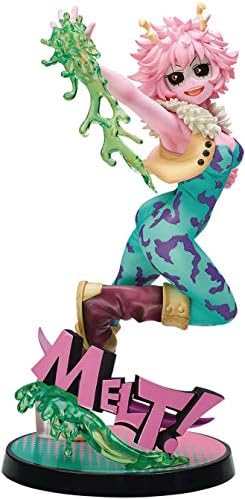 Bell Fine My Hero Academia: Mina Ashido (Hero Suit Version) 1:8 Scale PVC Figure, Multicolor