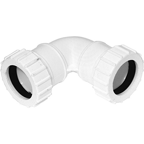 Shirenock White Compression 90° Bend 32Mm, Colour Diameter 32Mm, 1 In Pack