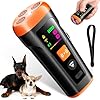 Dog Bark Deterrent Devices, 3X Anti Barking Device for Dogs Ultrasonic Dog Training, Up to 50FT Bark Control Dog Barking Silencer, Correct Bad Behavior Indoor Outdoor Portable Dog Barking Stopper