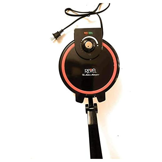 Revel Roti CTM 630 Tortilla Flatbread Maker with Temperature Control, 10-Inch