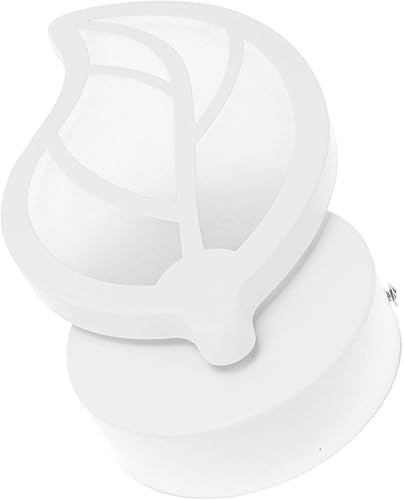 Miniatura 4 de Hyuduo LED Wall Light Night Lighting Bedroom Lighting Wall Lamp Lighting Unique LeafShaped Design with Acrylic + Iron for Cafe Hall Corridor Indoor