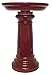 World Source East GP0919ES Harbor Gardens Bird Bath, Merlot