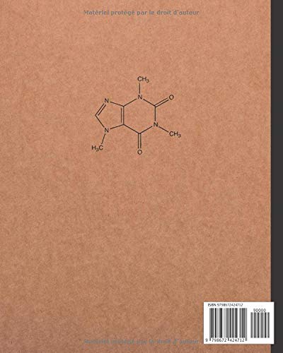 Image secondaire de Cahier de Chimie Organique en Papier Millimétré Hexagonal - 120 Pages