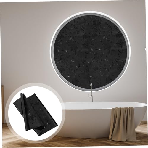 Película para ventana adhesiva PVC Black floral TEHAUX miniatura 6