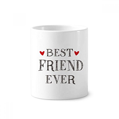 Cœur en céramique mug pour meilleur ami avec message touchant