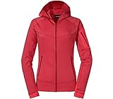 Normale Passform Schöffel Damen Fleece Bieltal Hoodie, Hibiscus, 36