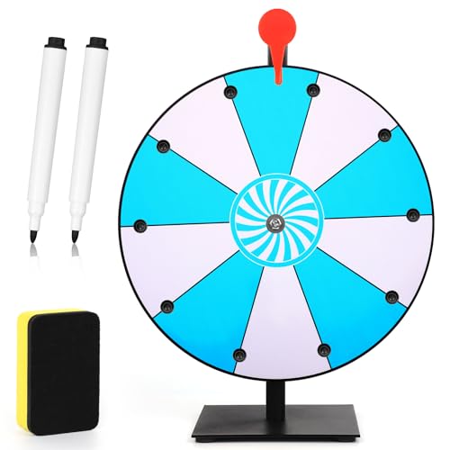 NQEUEPN 12 Inch Spinning Prize Wheel