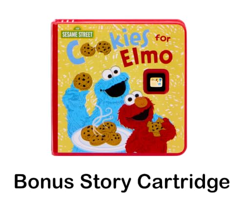 Little Tikes Story Dream Pals Sesame Street Elmo, Interactive Story Telling 4” Figure with Bonus Story Cartridge, Talks, Lights Up, Key Chain, Ages 3+ - image 2