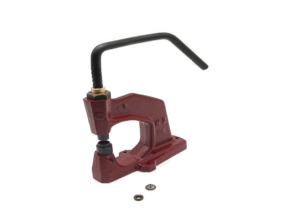 Torche pour fermeture boutons pression avec 2 poinçons