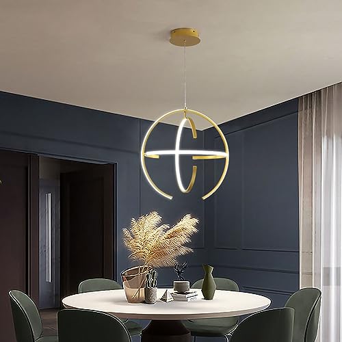 Lámpara colgante LED 40 W regulable con tres tonos de luz negra 8