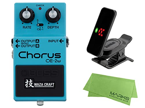 BOSS �{�X - Chorus CE-2w + KORG Pitchclip 2 PC-2 + �}�[�N�X�I���W�i���N���X �Z�b�g