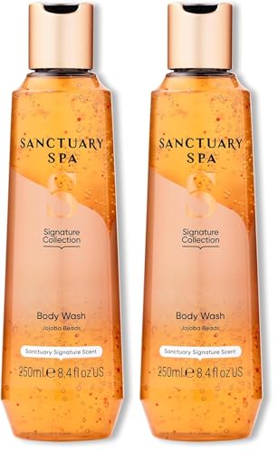 Image of Sanctuary Spa Shower Gel Women, No Mineral Oil, Cruelty Free, Natural And Vegan Body Wash, 250 Ml (Pack of 2)