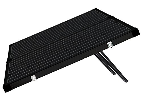 Nature Power 55702 120-watt Portable Monocrystalline Solar Panel for 12-Volt Charging in Briefcase Design