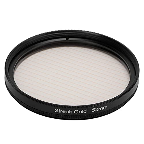 Effetto filtro: il filtro effetto striscia viene utilizzato principalmente per registrare luci notturne, che possono convertire la luce del punto in una luce di trafilatura dorata e migliorare l'effetto abbagliante di trafilatura.