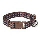 Star Wars Chewbacca Dog Collar, Small | Officially Licensed Brown Chewbacca Star Wars Dog Collar |...