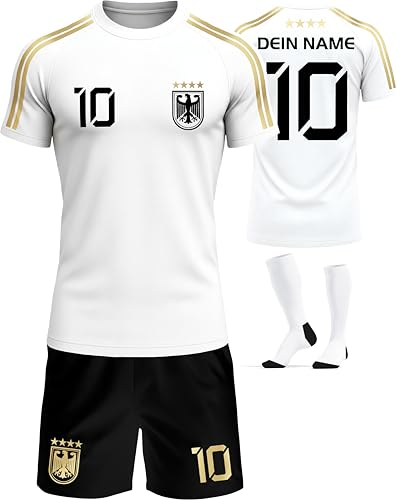 Deutschland Trikot Kinder Herren Damen WM 2026 Fussball Geschenke Jungen Coole Sachen für Jungs Fußball Trainingsanzug Tshirt EM Shirt geschenk junge 10 jahre Fußballtrikot Mädchen Set IIIII20Fo7IIIII