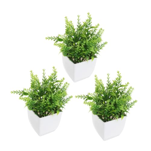 ROMISBABA 3 Piezas Plantas Artificiales