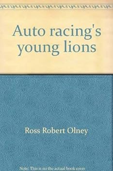Hardcover Auto racing's young lions Book