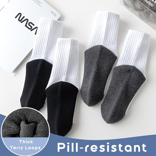 Toddler Boy Thick Warm Socks Soft Comfortable Thermal Crew Socks Moisture Wicking 5 Pairs3