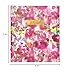 C.R. Gibson Floral Watercolor Refillable 6-Ring Address Book, 440 Entries, 6.5