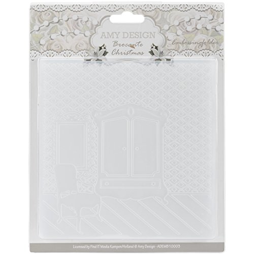 Find It Trading Brocante Christmas Amy Design Embossing Folder