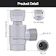cimsfcor CO2 Fülltank Zylinder Nachfülladapter Soda Adapter W21.8-14 auf TR21-4 Refill Soda Converter für Refill Soda Adapter Soda Maker Home Machine Aquarium Zylinder