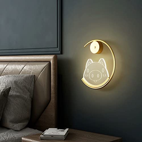 Aplique de pared LED moderno para iluminación interior de salones y dormitorios 5