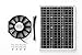 Amtrak Solar's Powerful 70-Watt Solar Attic Fan Quietly Cools Your House Ventilates Your House, Garage or RV and Protects Against Moisture Build-up