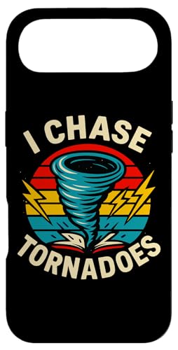 I Chase Tornadoes Funny Storm Chaser OtBbN X}zP[X iPhone Air p