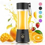 Fresh Juice Blender with Travel Cup, Powerful On-the-Go Single Blender
