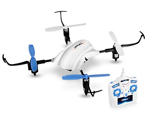 Top Race Stunt Drone, Flies Upside Down, 180 and 360 Degree Flips, 2.4Ghz Quadcopter Mini Drone (TR-360)