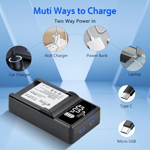 Pickle Power NB-4L Battery and Charger for Canon PowerShot ELPH 100 HS, 300 HS, 310 HS, SD600, SD1000, SD1100 is, SD1400 is, SD750, SD400, SD200, SD30, SD300, SD40, SD450, SD630 by Pickle Power - Used condition - Image 6