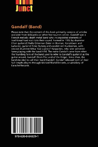 Gandalf (Band): Hard rock, Melodic death metal, HIM (Finnish band), Gandalf, Earache Records, Record label – vue 2
