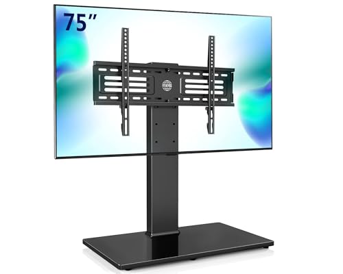 Amazon.co.jp: FITUEYES テレビスタンド 大型テレビ台 壁寄せ 卓上 首