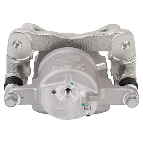 TRQ Front and Rear Brake Caliper Set Zinc Coated Brackets Hardware Compatible with 2010-2015 Toyota Prius by TRQ - Image 9
