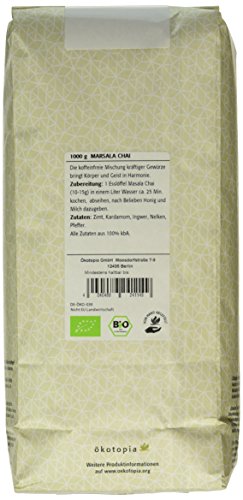 Ökotopia Gewürztee Masala Chai, 1er Pack (1 x 1000 g)