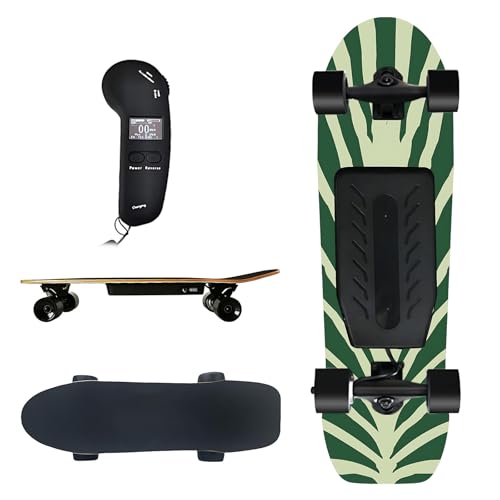 Giuggiolared Longboard Eléctrico con Alcance de 26 km, Motor Doble, 45 km/h | Skate Eléctrico para Adultos y Principiantes, Tabla de 85x24 cm, Ideal para Comunidades y Ciudades D