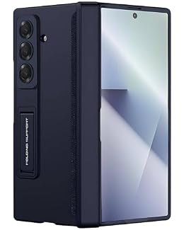 STORMTAL for Samsung Galaxy Z Fold 7 Case with Hinge Protection, [Built-in Screen Protector] [Adjustable Kickstand] Shockproof Slim Fit All-inclusive Protective Phone Cover for Galaxy Z Fold 7 2025
