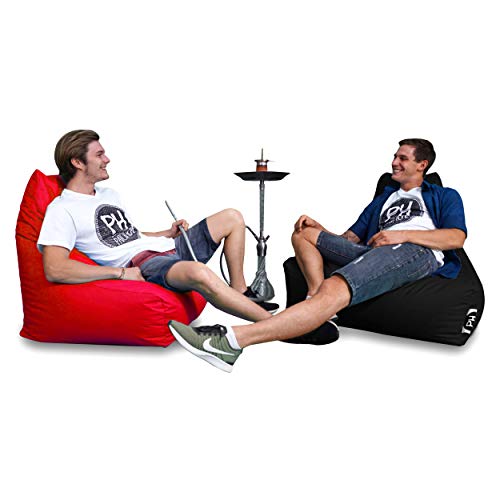 PATCH HOME Patchhome Lounge Sessel XXL Gamer Sessel Sitzsack Sessel Sitzkissen In & Outdoor geeignet fertig befüllt… – Bild 7