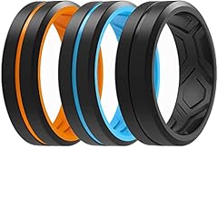 Pack F: Orange-Black, Sky Blue-Black, Black