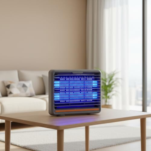 Image of Mosiller Electric Mosquito Killer, Fly Insect Killer Machine, Insect Bug Zapper,Fly Catcher and Trap Killer LED Lamp for Restaurants,Home,Office,Bedroom