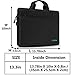 Hseok Laptop Sleeve 13-14 Inch Case Briefcase Compatible with MacBook Pro 14 inch M4/M3/M2/M1 All Model of 13.3 Inch Mac Air/Pro, XPS 13 14, Most Popular 13