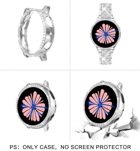 Mosonio Bling Bands for Samsung Galaxy Watch 5/4 FE 40mm Women (Silver) by Mosonio - Used condition - Image 5