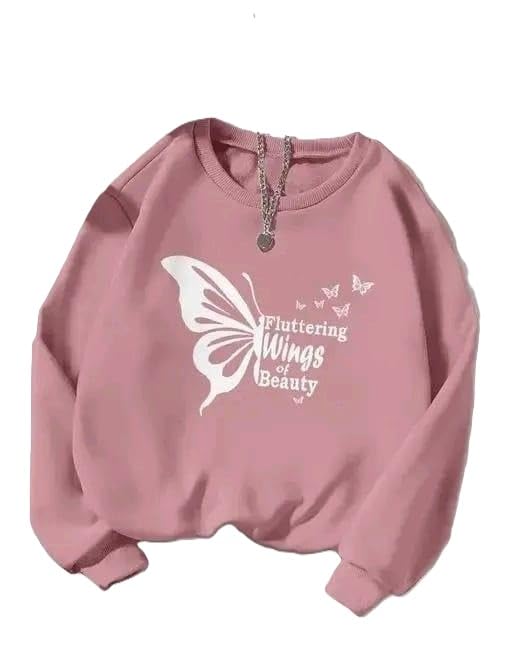 Cozy Women Sweatshirt Lightweight Material Comfortable Fit Ideal for Home Office and Travel Pink S-image-6