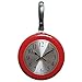 Produktbild Timelike Küchenuhr - Pan Form Runde Analoge Wanduhr, Bratpfanne Eier Wanduhr Pfannenuhr Küchenuhr Wohnzimmeruhr Bürouhr Pfannen Uhr
