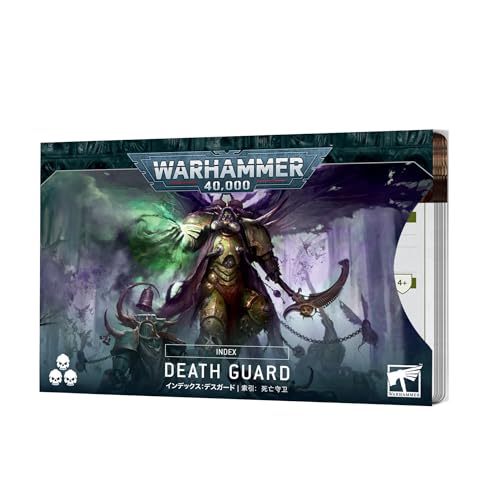 Games Workshop - Warhammer 40.000: Karteikarten - Death Guard (10. Ausgabe)