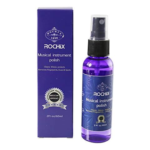 Rochix Guitar Polish Spray Musical Instrument Polish Cover