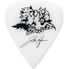 Ibanez P1000TH-C1 Tim Henson Signature Guitar Picks 6-Pack, Heavy, 1.11mm, Polyacetal, Custom Teardrop Shape, White with Artwork and Signature