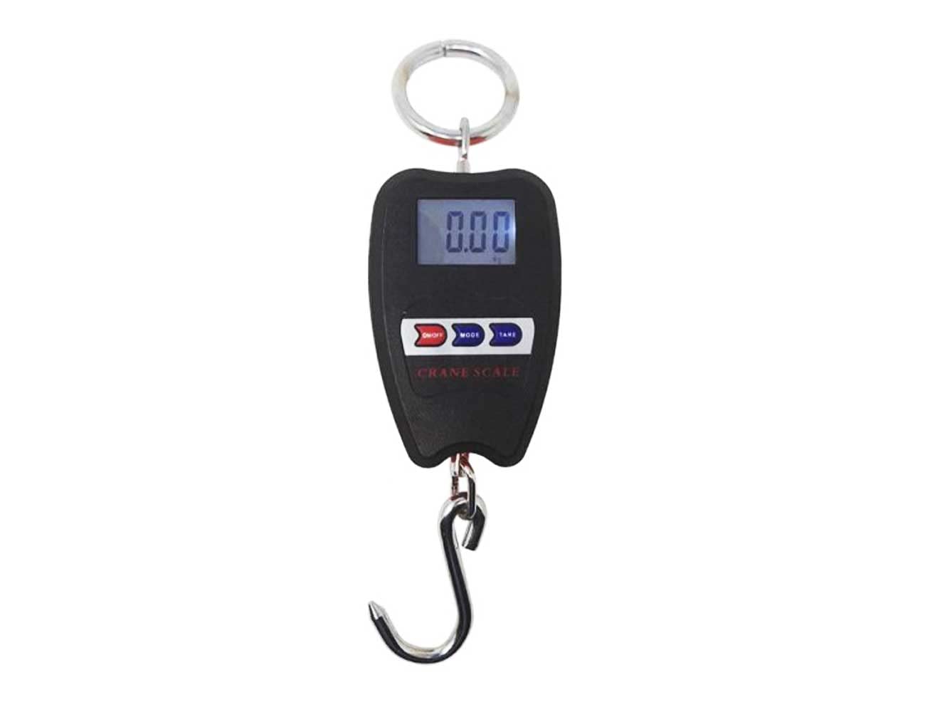 Bilancia Dinamometrica Verticale Digitale con Gancio Molla, Peso Max 200kg