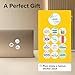 Super Cute Glass Magnets – Decorative Multipack Set with Strong Grip – Great for Fridge, Lockers, Photos & Notes